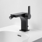 KEUCO Edition 11 bidē maisītājs ar pop-up vārstu, Melns matēts  2