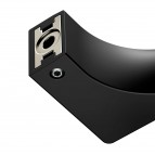 Keuco Edition 11 invalīdu atbalsta rokturis 322 mm, Melns matēts 4