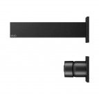 KEUCO Edition 11 izlietnes maisītājs no sienas 219 mm, Melns matēts 4