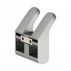 Keuco Moll dubūltais dvieļu āķis, Stainless steel 3