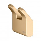 Keuco Moll dubūltais dvieļu āķis, Brushed brass 2