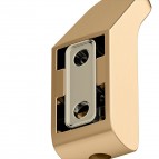 Keuco Moll dvieļu āķis, Brushed brass 5