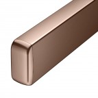 Keuco Moll dvieļu turētājs 2-stieņi, 450 mm, Brushed rose gold 6