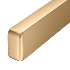 Keuco Moll dvieļu turētājs 2-stieņi, 450 mm, Brushed brass 6