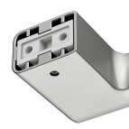 Keuco Moll dvieļu turētājs 600 mm, Stainless steel 6