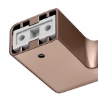 Keuco Moll dvieļu turētājs 800 mm, Brushed rose gold 6