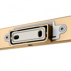 Keuco Moll dvieļu turētāju riņķis, Brushed brass 5