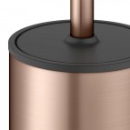 Keuco Moll tualetes birstes komplekts pie sienas, Brushed rose gold 7