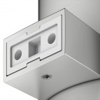 Keuco Moll tualetes birstes komplekts pie sienas, Stainless steel 6