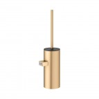 Keuco Moll tualetes birstes komplekts pie sienas, Brushed brass 4