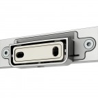 Keuco Moll tualetes papīra turētājs, Stainless steel 5