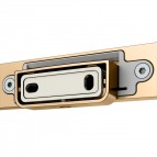 Keuco Moll tualetes papīra turētājs, Brushed brass 5