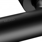 KEUCO Plan Blue dušas termostata maisītājs, Melns matēts 6