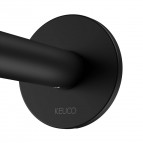 Keuco Plan Blue izlietnes maisītājas no sienas 165 mm, Melns matēts 5