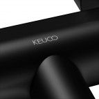 KEUCO Plan Blue vannas un dušas termostata maisītājs, Melns matēts 6