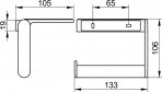 KEUCO PLAN Tualetes papīra turētājs, hroms 2