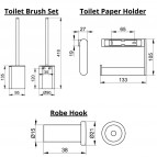 KEUCO WC komplekts, hroms 3