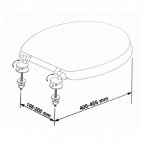 Klozetpoda sēdeklis DIŽSKĀBARDIS 829-83 3