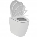 I.Life O Wrapover Soft close sēdriņķis ar vāku 350x435 mm, Balts  4