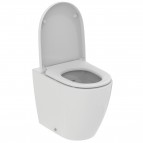 I.Life O Wrapover Soft close sēdriņķis ar vāku 350x435 mm, Balts  3