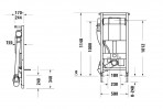 Komplekts SensoWash® Starck F Plus pods ar SC vāku + Rāmis + Taustiņš 13
