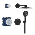 Komplekts Grohtherm SmartControl Rainshower Smartactive 310, Ph.Black 3