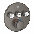 Komplekts SmartControl Rainshower Smartactive 310,Brushed graphite 2