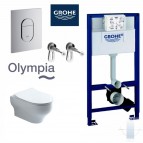 Комплект унитаз Olympia+ рама Grohe Rapid SL