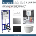Komplekts Rāmis + pods Fiora Rimless + Slim SC vāks + Taustiņš 