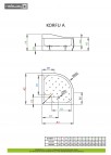 Korfu A душевой поддон 80x80 см 2