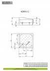 Korfu C душевой поддон 80x80 см 2