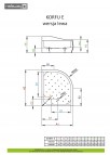 Korfu E душевой поддон 100x80 см 2