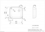 L18 4035 SK 10 CM интегрированная кухонная мойка 2