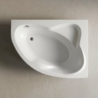 Lago akmens masas vanna 149x103x61.6 cm, Balta 3