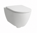 Laufen Pro X Rimless Silent flush pods 360x540 mm+SC Slim vāku,Balts 
