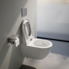 Laufen Pro X Rimless Silent flush pods 360x540 mm+SC Slim vāku,Balts  4