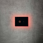 Laufen INEO ECLIPSE tualetes skalošanas taustiņš, Black Glossy 2