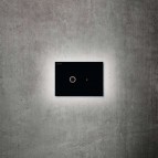 Laufen INEO ECLIPSE tualetes skalošanas taustiņš, Black Glossy 3