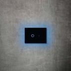 Laufen INEO ECLIPSE tualetes skalošanas taustiņš, Black Glossy 4