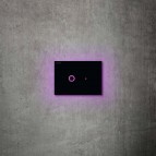 Laufen INEO ECLIPSE tualetes skalošanas taustiņš, Black Glossy 5