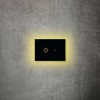 Laufen INEO ECLIPSE tualetes skalošanas taustiņš, Black Glossy 7