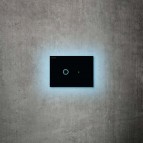 Laufen INEO ECLIPSE tualetes skalošanas taustiņš, Black Glossy 8