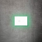 Laufen INEO ECLIPSE tualetes skalošanas taustiņš, White 2