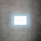 Laufen INEO ECLIPSE tualetes skalošanas taustiņš, White 3