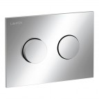 Laufen INEO GROOVE tualetes skalošanas taustiņš, Chromed