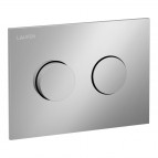 Laufen INEO GROOVE tualetes skalošanas taustiņš, Chromed Matt