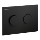 Laufen INEO GROOVE tualetes skalošanas taustiņš, Matt Black