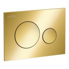 Laufen INEO MOON tualetes skalošanas taustiņš, Gold