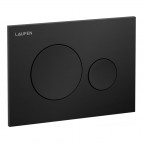 Laufen INEO MOON tualetes skalošanas taustiņš, Matt Black