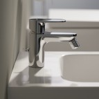 Laufen Pro X bidē maisītājs 100 mm  ar pop-up, Hroms 5